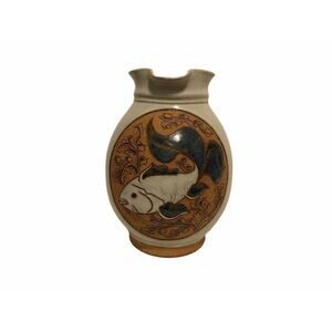 Pottery Stoneware Koi Fish Mark Blumenfeld Laguna California Studio Art Vintage